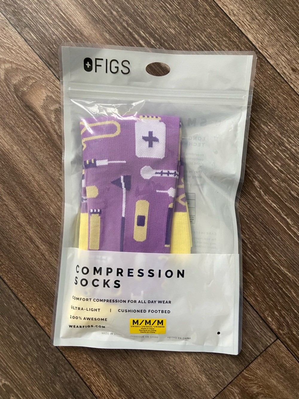 FIGS Unisex Compression Socks size M